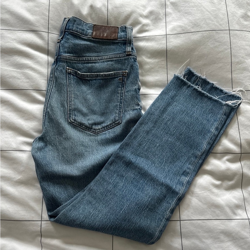 Madewell Light Blue Cropped Jeans